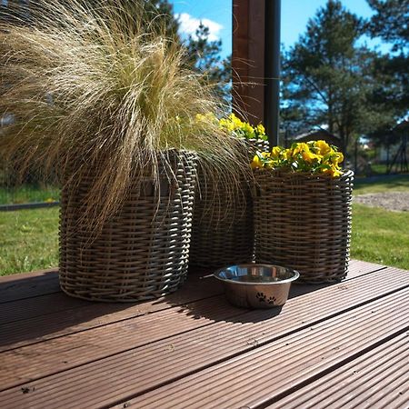Westfalowachatka Domek Z Jacuzzi Sasino Exterior foto