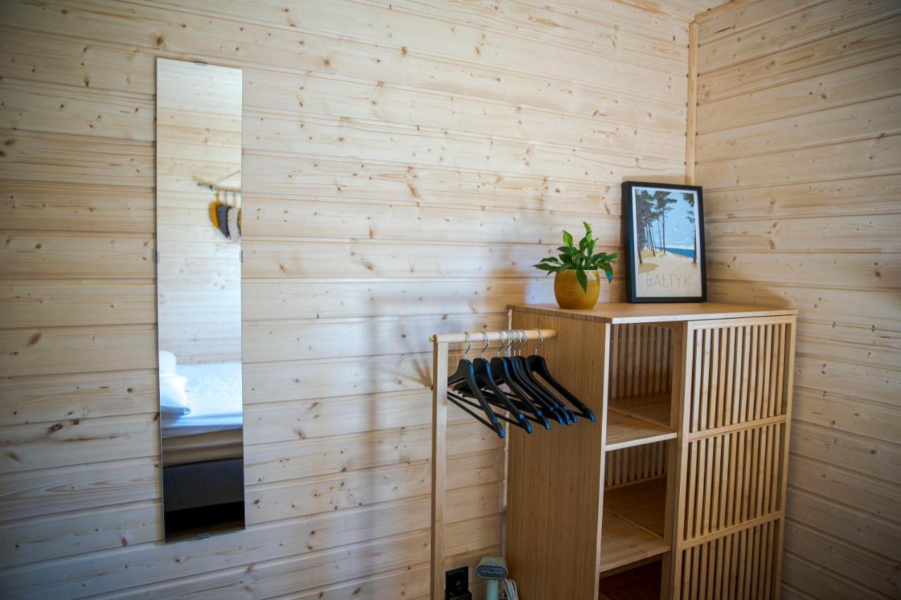 Westfalowachatka Domek Z Jacuzzi Sasino Exterior foto